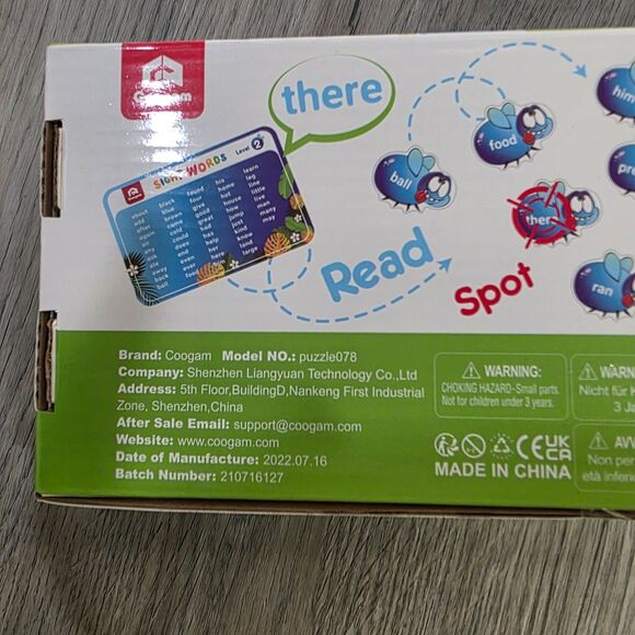 Sight Words Game: A Fast-Paced Reading Game for Ages 3 and Up *New in Box* - Picture 7 of 10